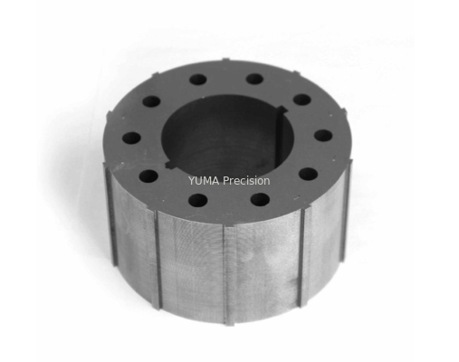 OD200mm الدوار المحرك والجزء الثابت حسب الطلب نماذج مختلفة لب المحرك عالي الجودة من الصلب السليكون الدوار والجزء الثابت