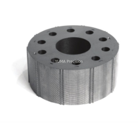 OD122mm دوار محرك القصور الذاتي الصغير والجزء الثابت حسب الطلب نماذج مختلفة لب المحرك عالي الجودة من الصلب السليكون الدوار و stato