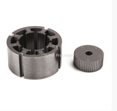 57mm NEMA23 السائر المحرك الثابت وكومة التصفيح المحرك الدوار