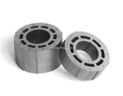 OD122mm دوار محرك القصور الذاتي الكبير والجزء الثابت حسب الطلب نماذج مختلفة لب المحرك عالي الجودة من السليكون الصلب الدوار و stato