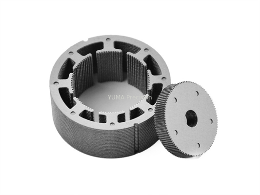 Dia 21.85mm الجزء الثابت Lamination Stack لحام لمحرك متدرج نيما 36 مم