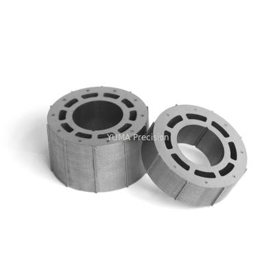 OD122mm دوار محرك القصور الذاتي الصغير والجزء الثابت حسب الطلب نماذج مختلفة لب المحرك عالي الجودة من الصلب السليكون الدوار والإحصائيات